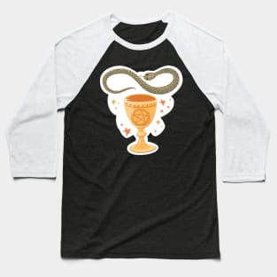 Magic Serpent Goblet Baseball T-Shirt